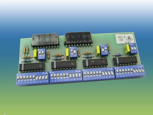 HC-4 (4-fach Decoder Steck-Leiterplatte)